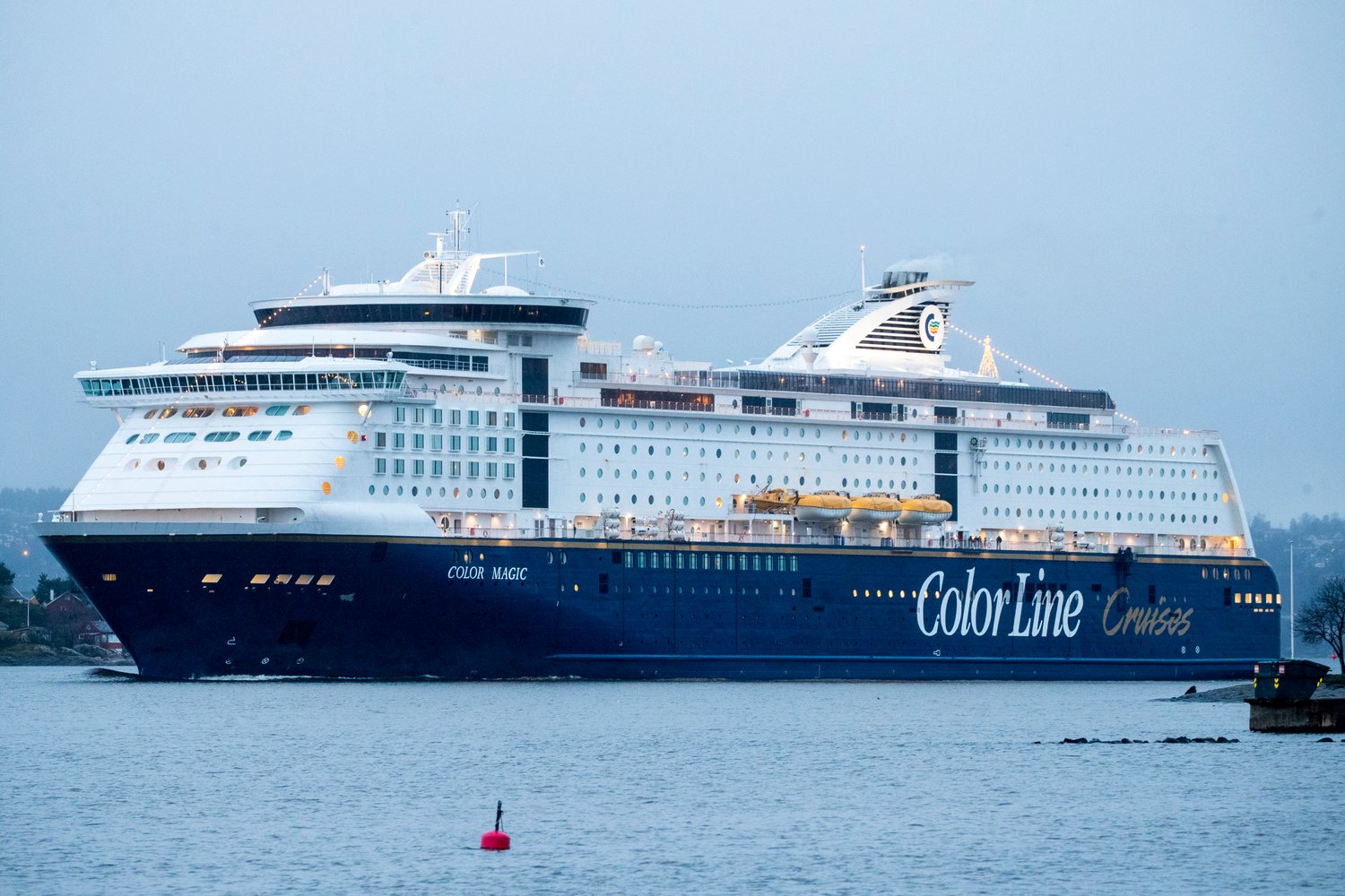 Uværet «Otto» rammer Color Line – kansellerer og endrer avganger - TV 2