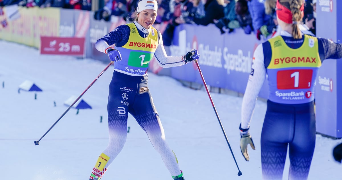 Skistad tok Konnerud til topps i lagsprinten i NM - TV 2