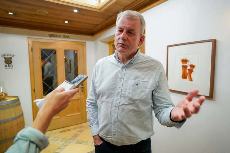 Il membro del consiglio di FIS Eric Roste ha partecipato mercoledì alla riunione di Zurigo.  Foto: Lise Åserud / NTB