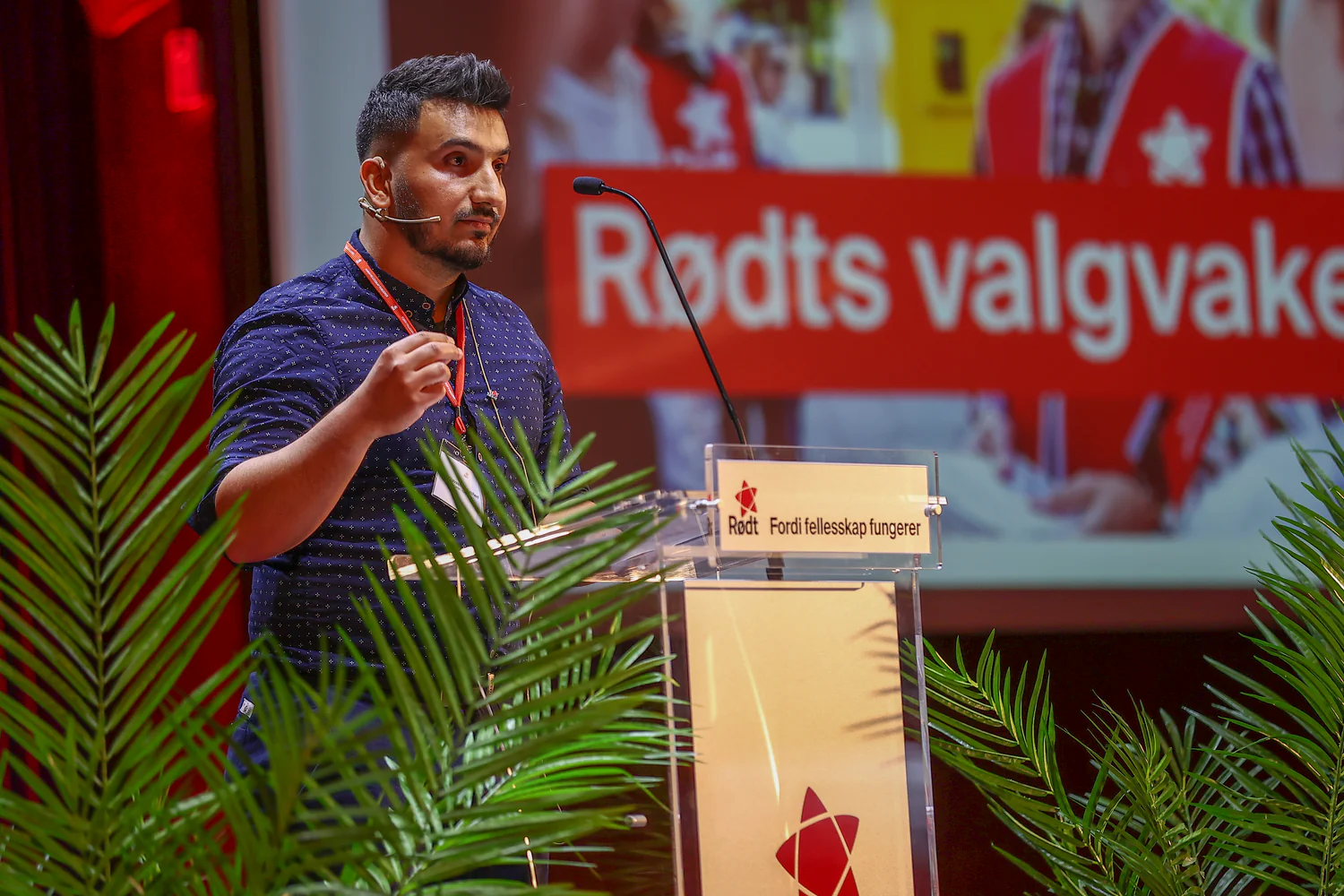 Førstekandidat i Rødt lanserer Siavash Mobasheri som ny nestleder - TV 2