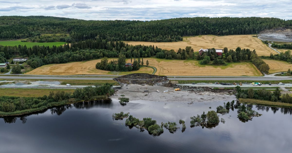 Ingen alarmer gikk hos Bane Nor under skredet i Levanger - TV 2