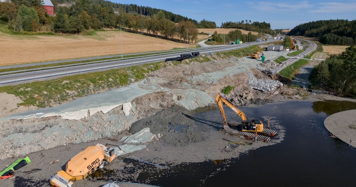Funnet Person funnet død i raset i Levanger - TV 2